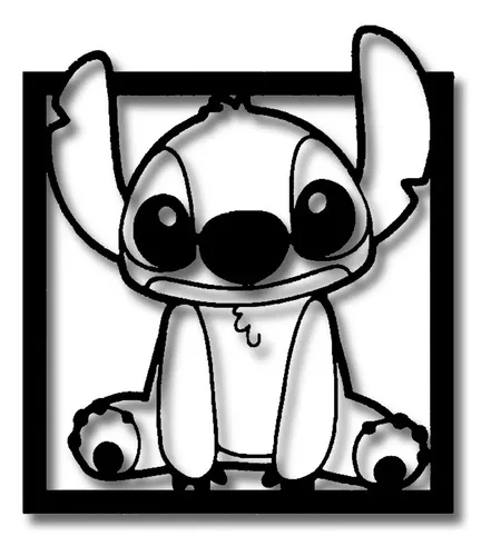 D_737871-MLU77896090211_072024-O.jpg Cuadro Stitch Sentado Calado Memo Estampados
