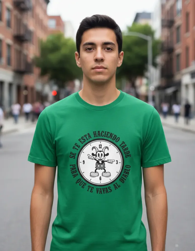 Remera: Se Te Esta Haciendo Tarde Memoestampados