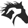 D_740212-MLU47976184565_102021-O.jpg Cuadro Madera Calada 3mm Caballo Perro Gato 54x64cm