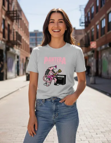 D_740541-MLU93927622457_102025-O.jpg Remera: Pantera Rosa Memoestampados