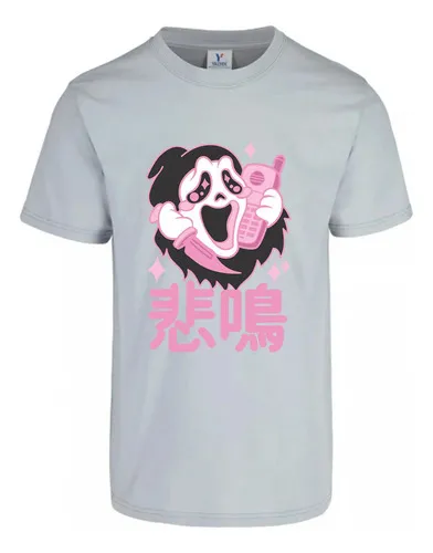 Remera: Scream Kawai Memoestampados