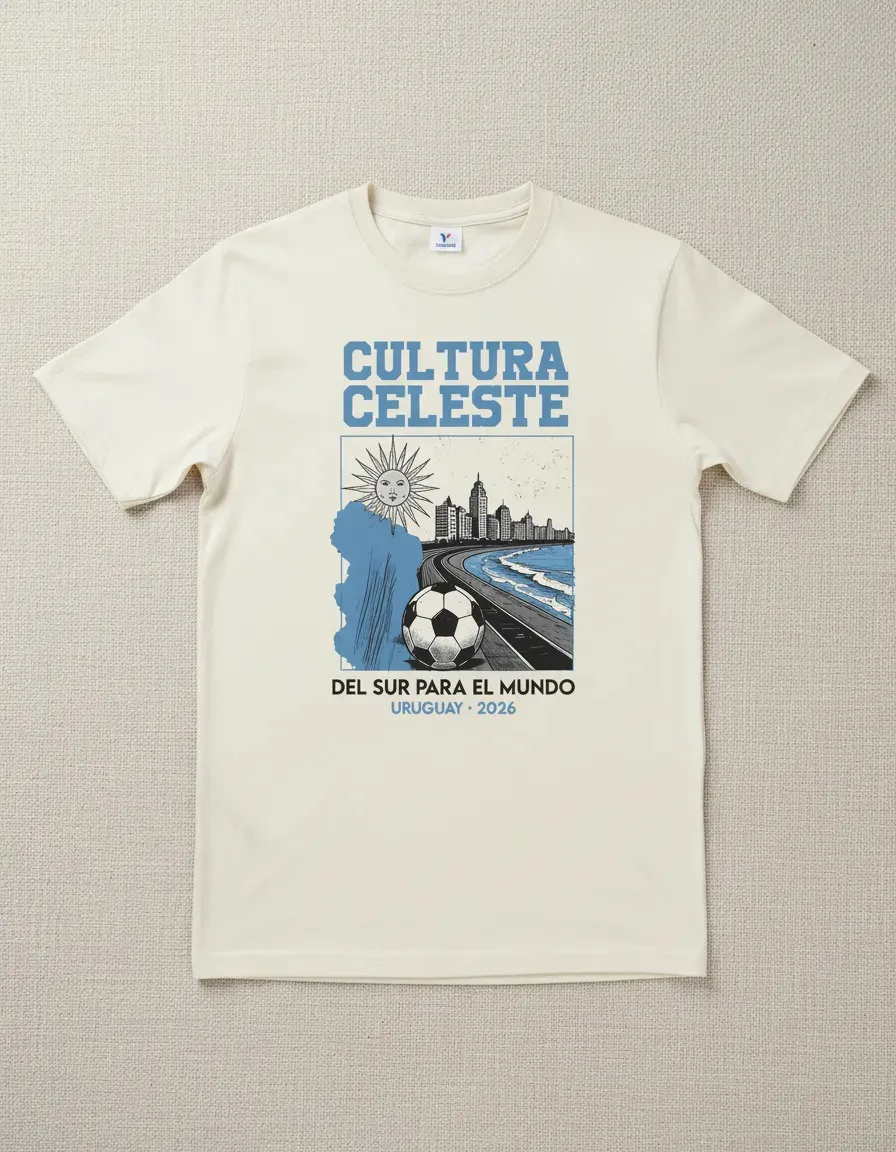 Remera: Uruguay 02 Memoestampados