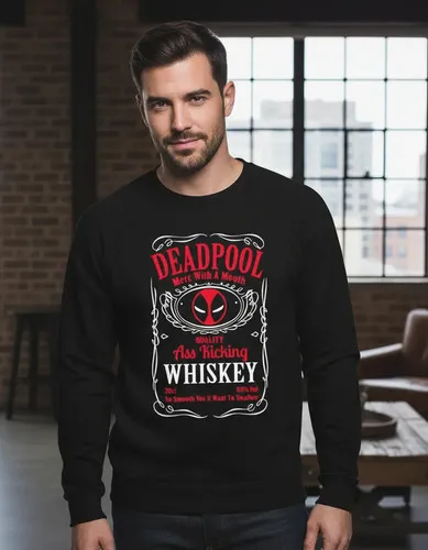 Buzo Dead Pool Wiskey Memoestampados