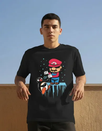 D_744017-MLU97838283474_112025-O.jpg Remera: Mario 64 Penguin