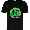 D_744947-MLU76761329758_062024-O.jpg Remera: Rick _ Morty Portal Siluetas Memoestampados