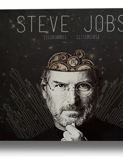 Cuadro Steve Jobs 434 40x53 Lienzo Memoestampados