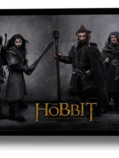 Cuadro El Hobbit 410 50x70 Mdf Memoestampados