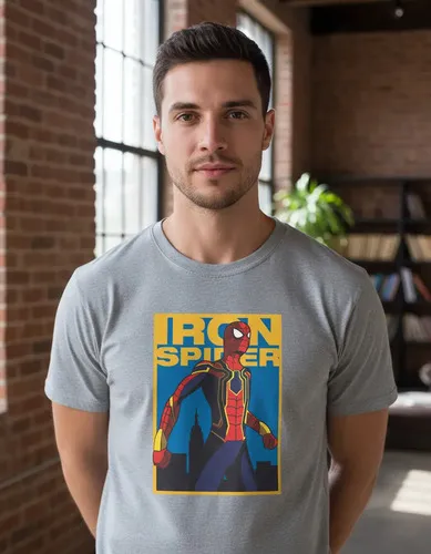 D_746945-MLU95970356892_102025-O.jpg Remera: Iron Spiderman Memoestampados