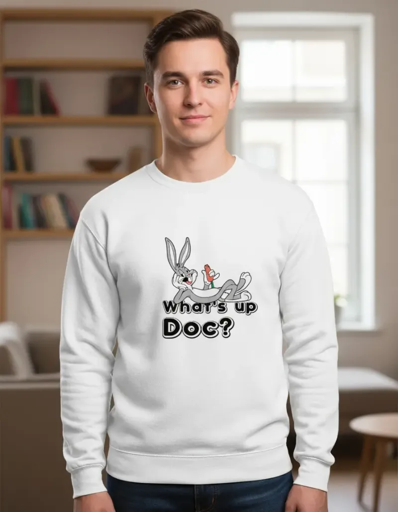 Buzo Whats Up Doc Bugs Memoestampados