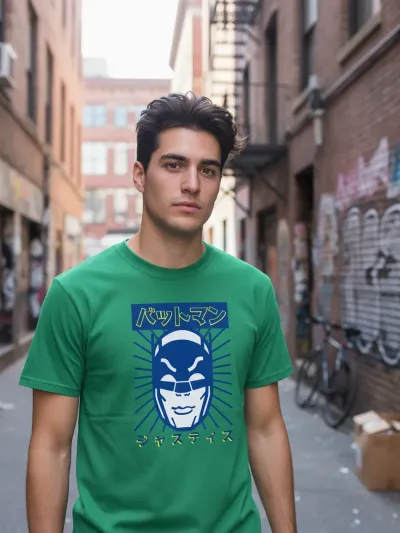 Remera: Batman Japan Memoestampados