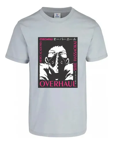 Remera: Overhaul Anime Hero Academia Memoestampados