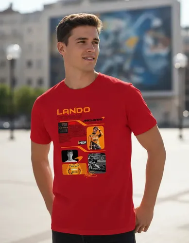 Remera: F1 Lando Norris Mclaren Memoestampados