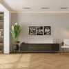 Tríptico Calados Mdf África 30x40 Negro