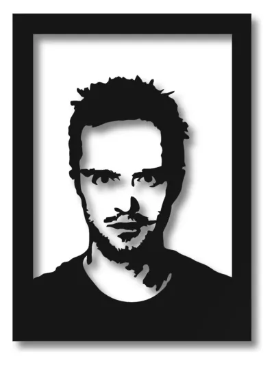 Cuadro Breaking Bad Jesse Pinkman Calado Memo Estampados