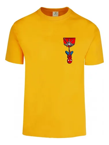 D_765049-MLU84775937214_052025-O.jpg Remera: Spiderman Bolsillo Memoestampados