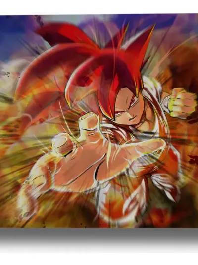 Cuadro Dragon Ball Super Go 356 70x100 Lienzo Memoestampados
