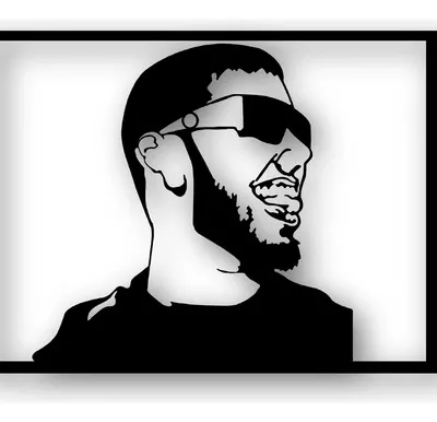 Cuadro Anuel Cara Calado Memo Estampados
