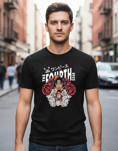 D_769999-MLU98739509160_112025-O.jpg Remera: The Fourth Gear Luffy Anime