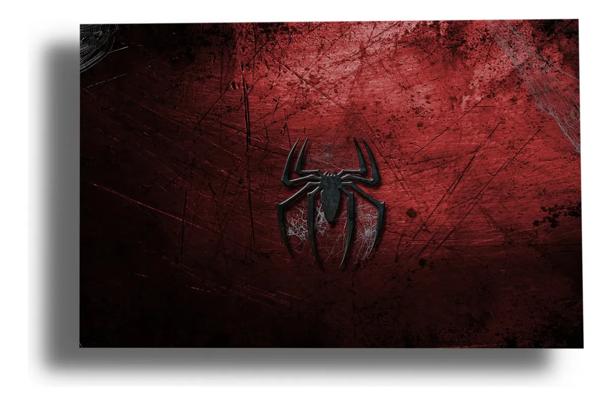 Cuadro Spider-man Marvel 390 30x40 Mdf Memoestampados