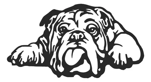 D_771265-MLU47990067829_102021-O.jpg Cuadro Madera Calada 3mm Perro Bull Dog 44x82cm