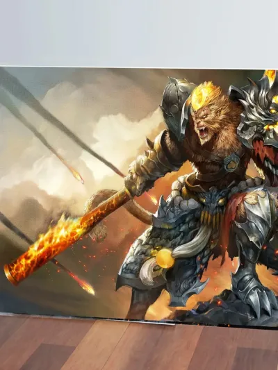 Cuadro League Of Legends 384 50x70 Mdf Memoestampados