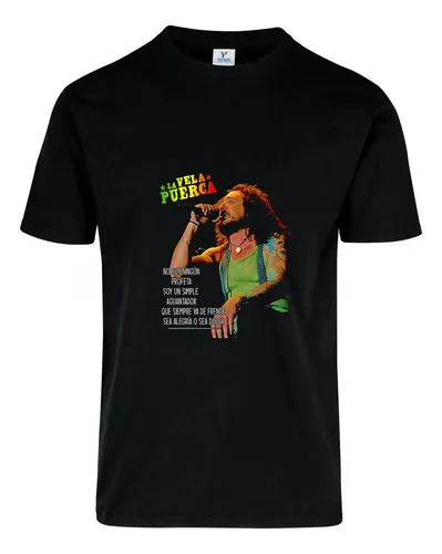 Remera: La Vela Puerca M3 Memoestampados Remera: La Vela Puerca M3