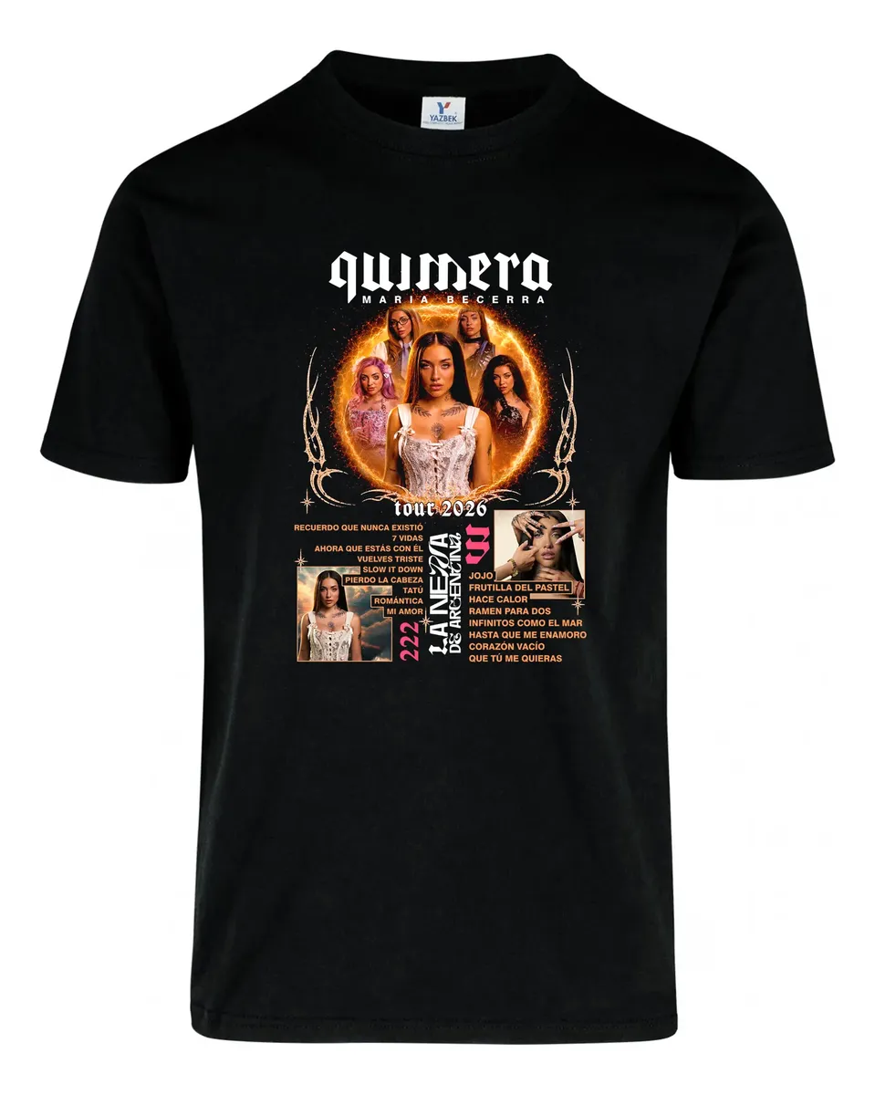 Remera: Maria Becerra Quimera Memoestampados