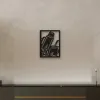 Tríptico Cuadros Calados Mdf Mate Y Rambla 30x40