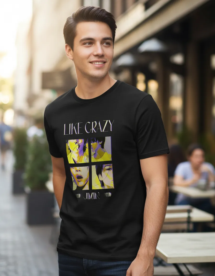 Remera: Bts Jimin Like Crazy Memoestampados