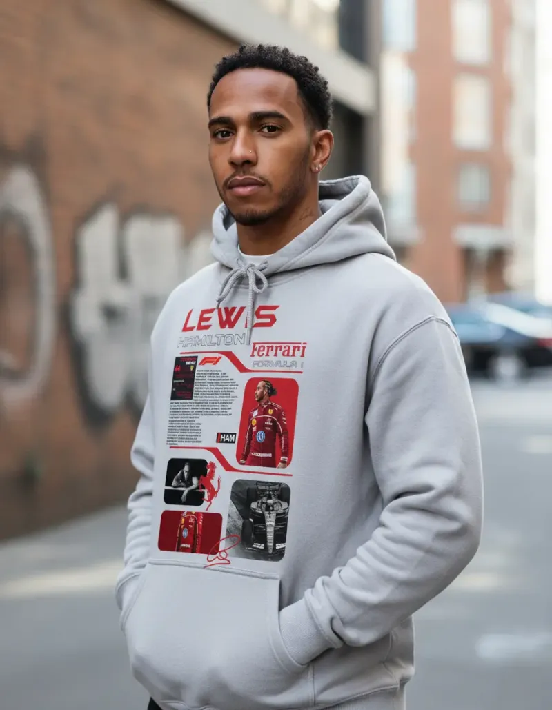 Canguro F1 Lewis Hamilton Ferrari Memoestampados
