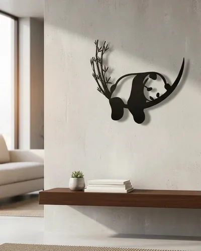 Cuadro Panda Calado Memo Estampados