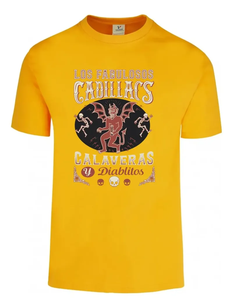 Remera: Los Fabulos Cadillacs Memoestampados