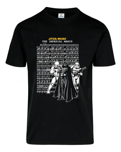 Remera: Imperial Negra Star Wars