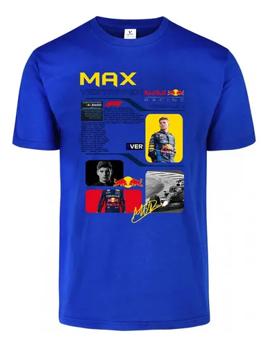 D_789589-MLU83999582473_042025-O.jpg Remera: F1 Max Verstappen Red Bull Memoestampados