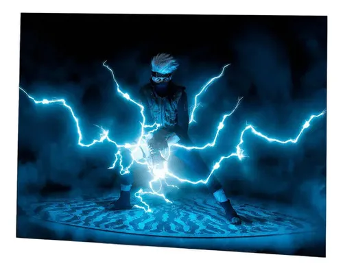 Cuadro Naruto Hatake Kakashi 17 30x40 Mdf Memoestampados