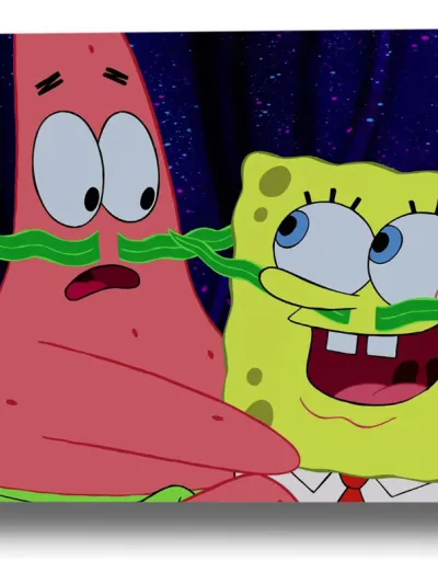 Cuadro Bob Esponja 579 70x100 Mdf Memoestampados