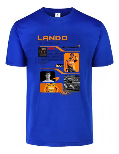 Remera: F1 Lando Norris Mclaren Memoestampados