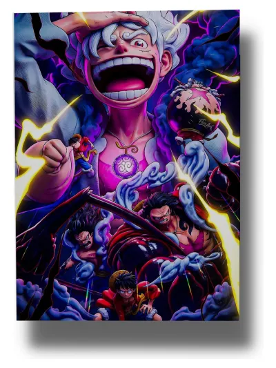 Cuadro One Piece 816 70x100 Mdf Memoestampados