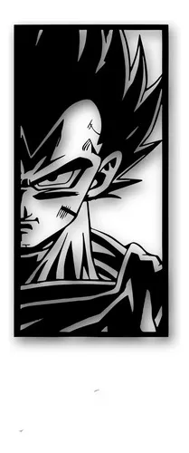 D_810377-MLU81855163758_012025-O.jpg Cuadro Dragon Ball Z Vegeta 2 Calado Memo Estampados