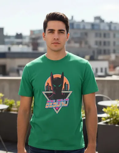Remera: Beyond Batman Memoestampados