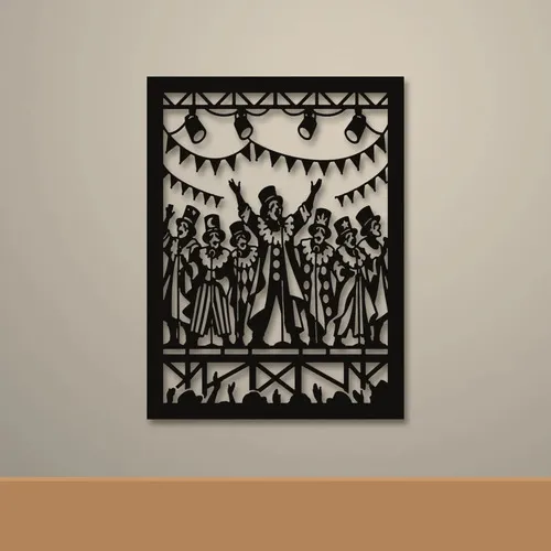 D_819929-MLU120317304041_102026-O.jpg Cuadro Calado Mdf Murga 30x40 Cm Negro