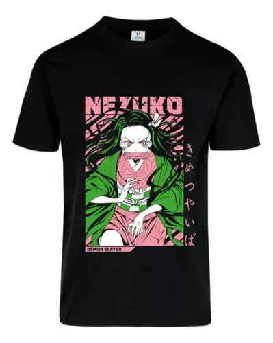 Remera: Demon Slayer Nezuko Kamado Memoestampado