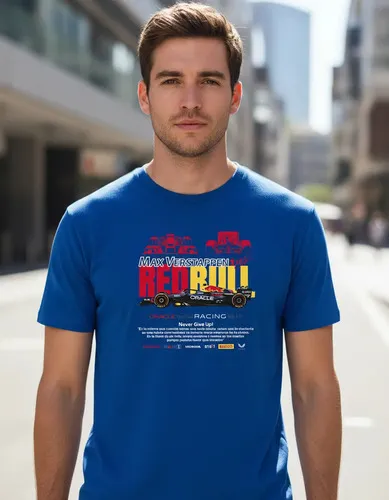Remera: F1 Redbull Max Memoestampados