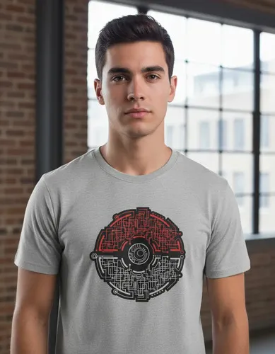 D_827898-MLU93641994446_102025-O.jpg Remera: Pokebola Pokemon Memoestampados