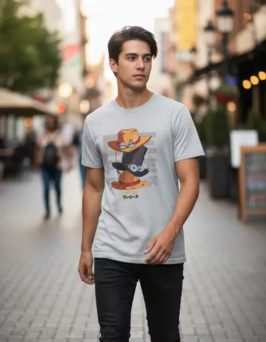 Remera: One Piece Hats Memoestampados