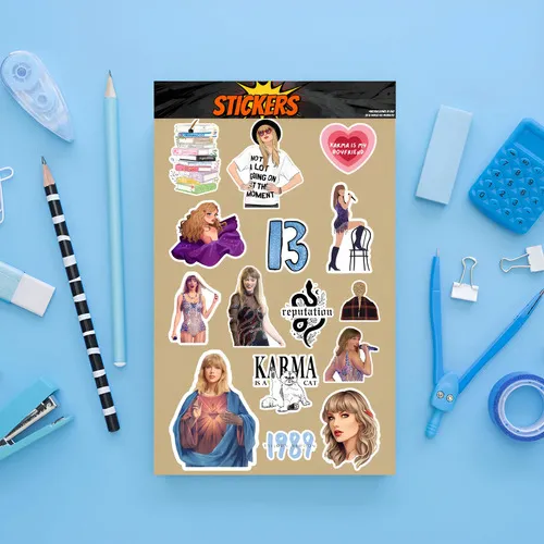 D_829107-MLU97196405956_112025-O.jpg Pack Pegotines Stickers Taylor Swift Memoestampados