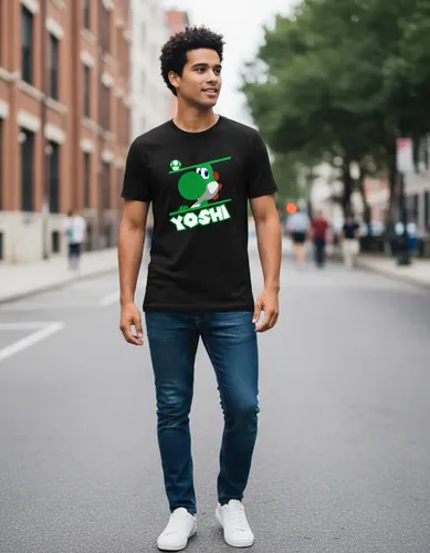Remera: Yoshi Super Mario Memoestampados