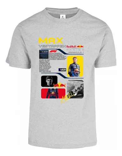 D_829904-MLU83706360024_042025-O.jpg Remera: F1 Max Verstappen Red Bull Memoestampados