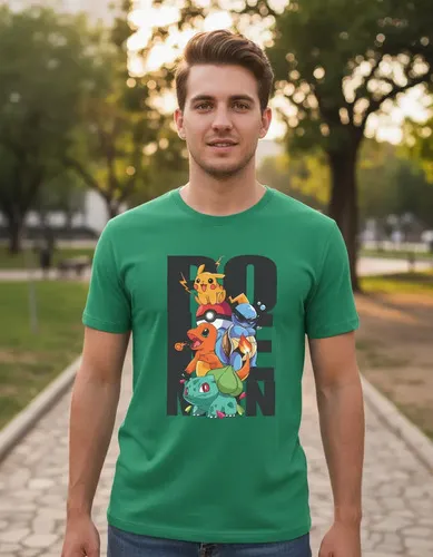 Remera: Pokemon Team Memoestampados