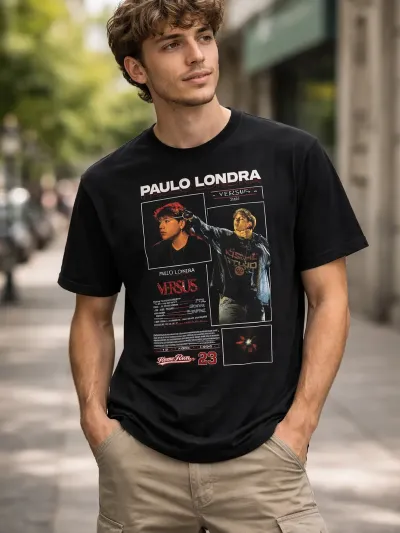 Remera: Paulo Londra 01 Memoestampados